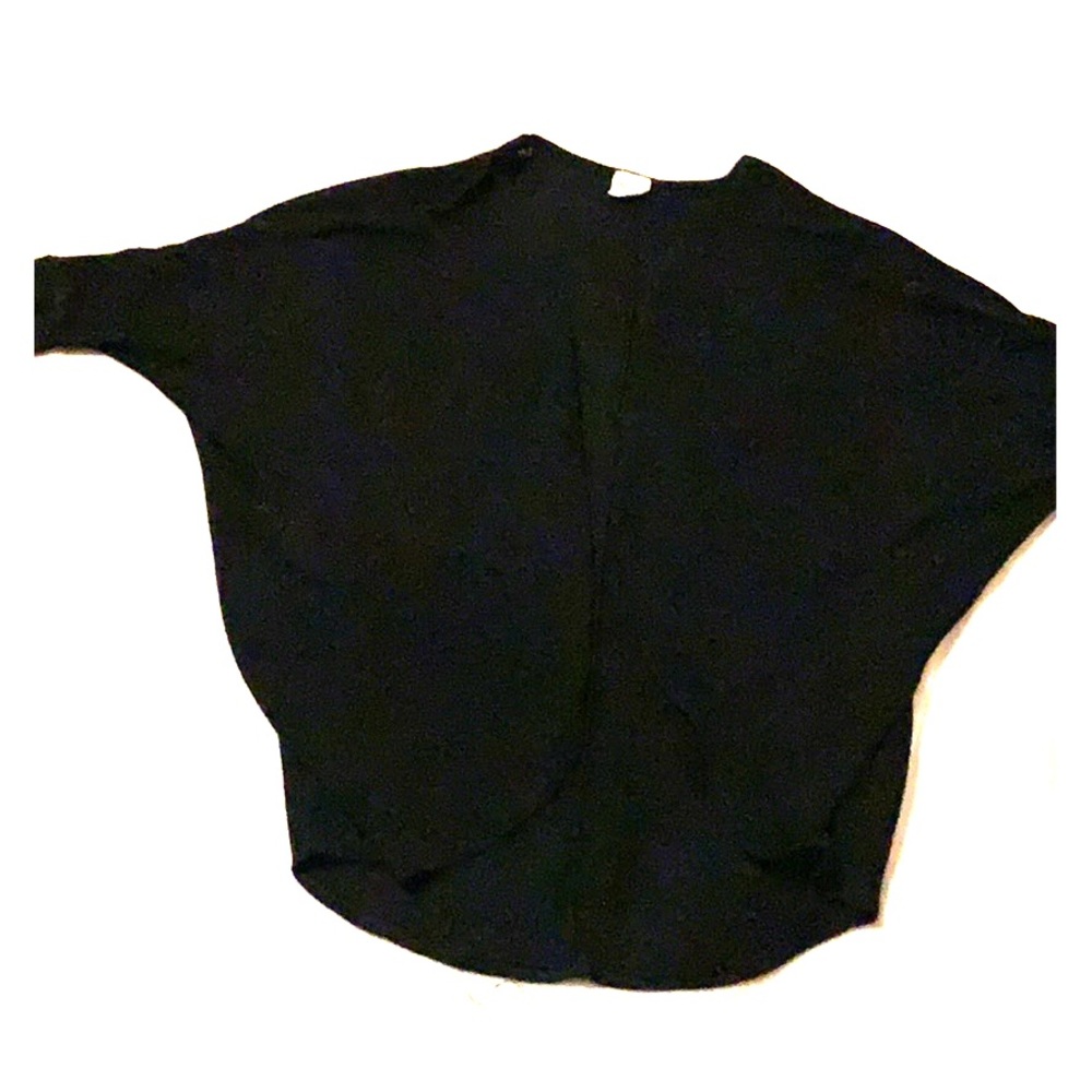 Black cardigan